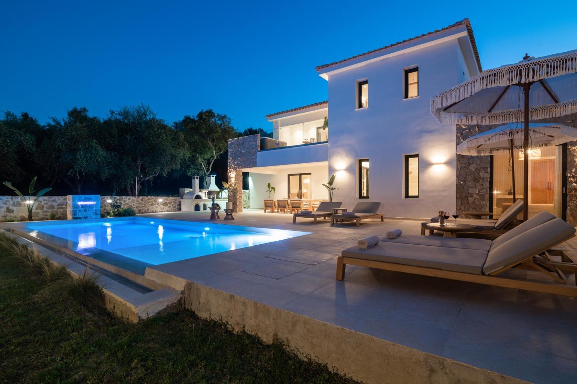 Queen Of Zakynthos Luxury Villas 阿莫迪 外观 照片