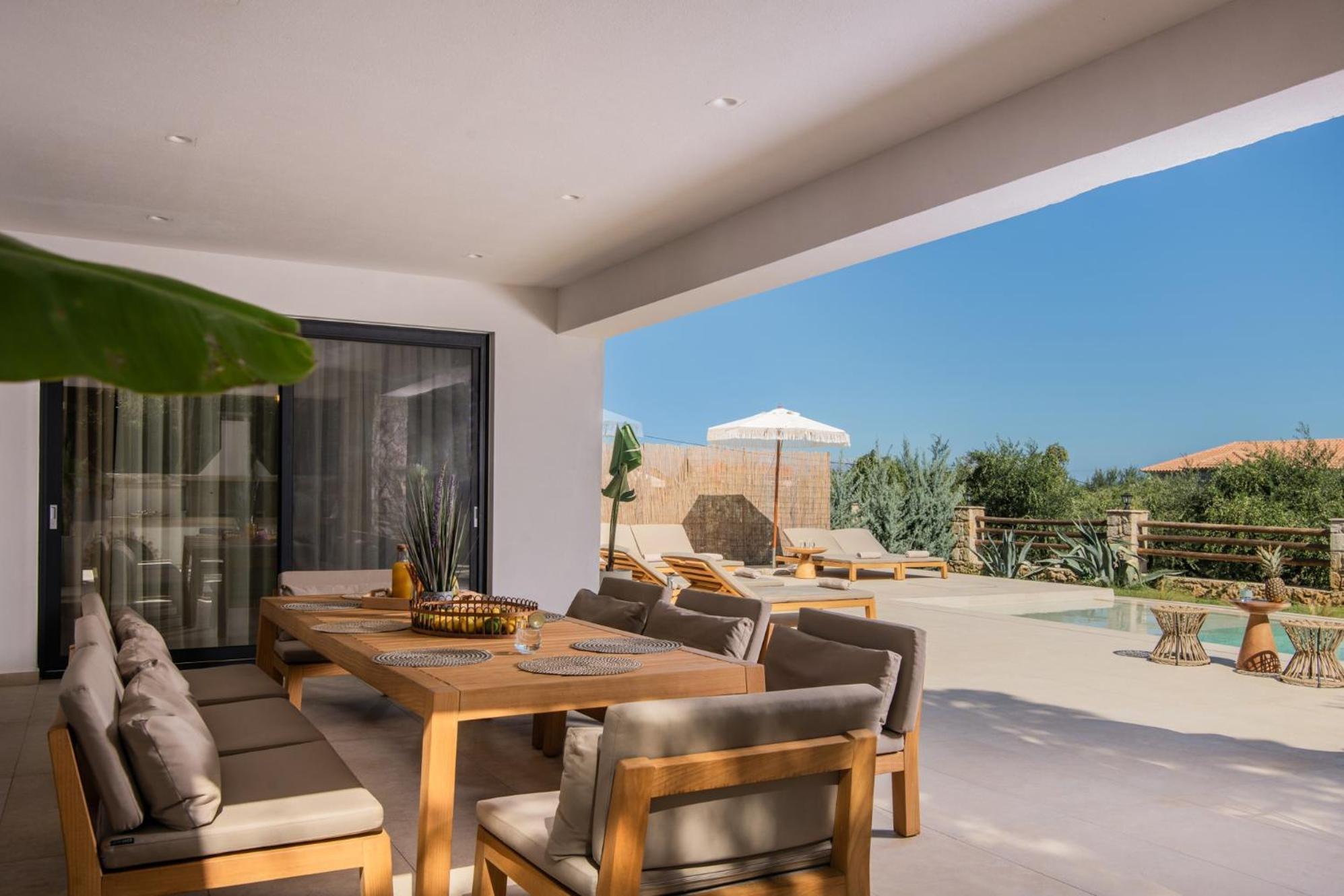Queen Of Zakynthos Luxury Villas 阿莫迪 外观 照片